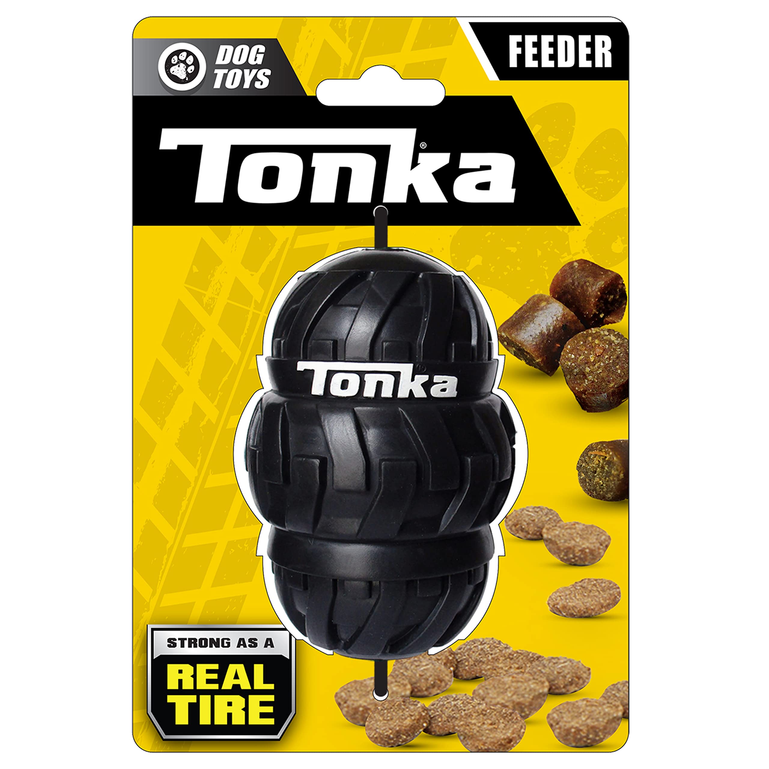 Amazon | Tonka トライスタック トレッドフィーダー 犬 おもちゃ 軽量